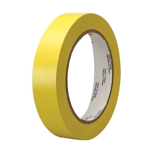 3M Commercial Tape, Vinyl, G-Purpose, Yellow MMM764136YEL - main